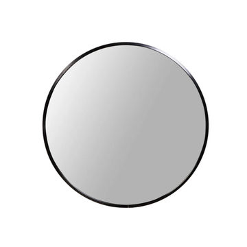 Vividitto - Naisha Round Mirror - Black - 60cm