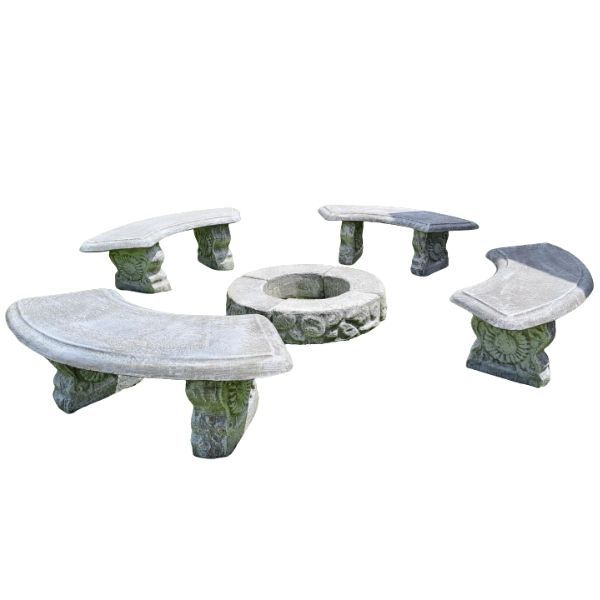 Floral Firepit Set