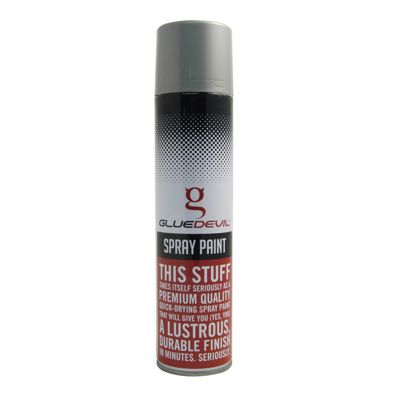 Glue Devil - Spray Paint - Super Silver - 300ml - 2 Pack