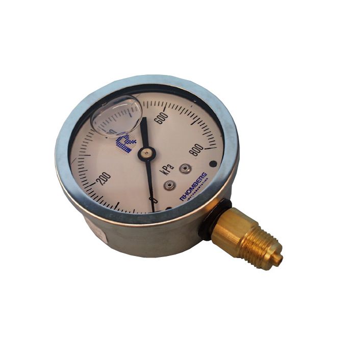 Pressure Gauge Glycerine 0-1600Kpa - 2 Pack