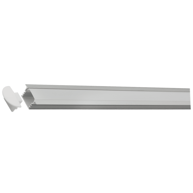 Recessed Aluminium Profile with PC Cover