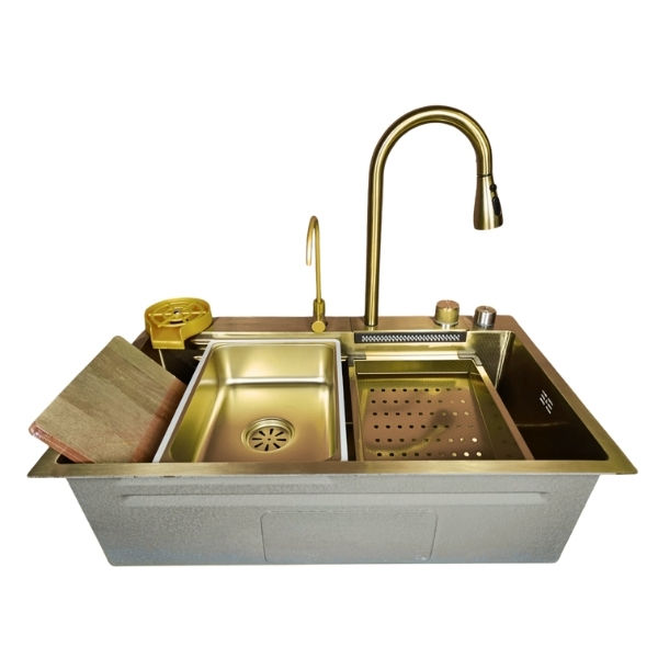 KITCHEN SINK MULTIFUNCTION - INTERMEDIATE - GOLD