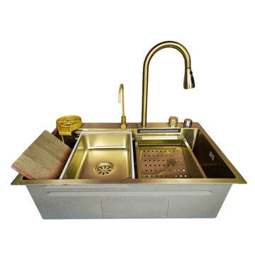 KITCHEN SINK MULTIFUNCTION - INTERMEDIATE - GOLD
