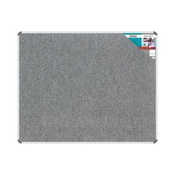 Bulletin Board Ribbed Aluminium Frame (1500x1200mm - Laurel)