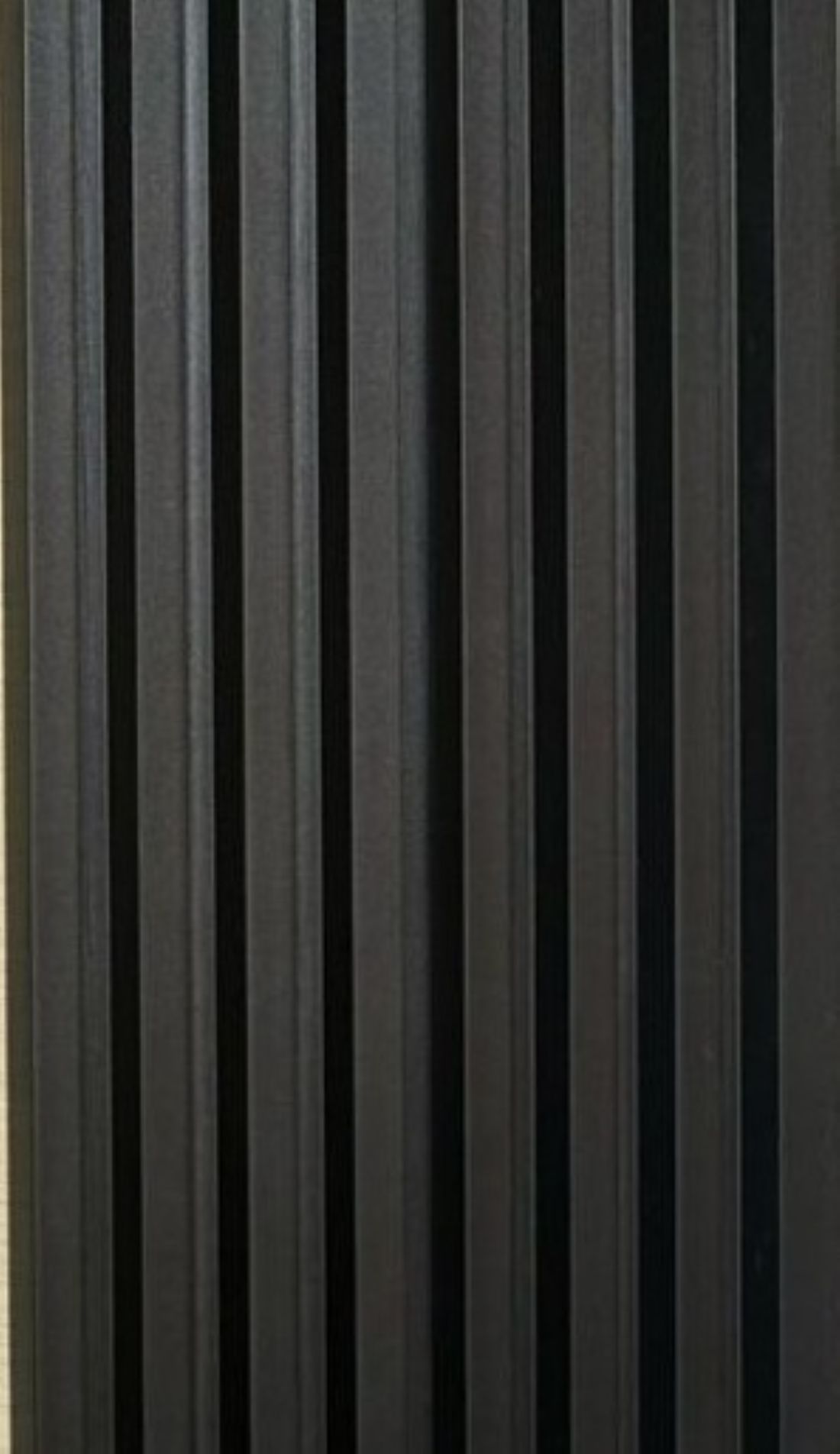 Alpine Black PVC Wall Panel(Pack of 10)