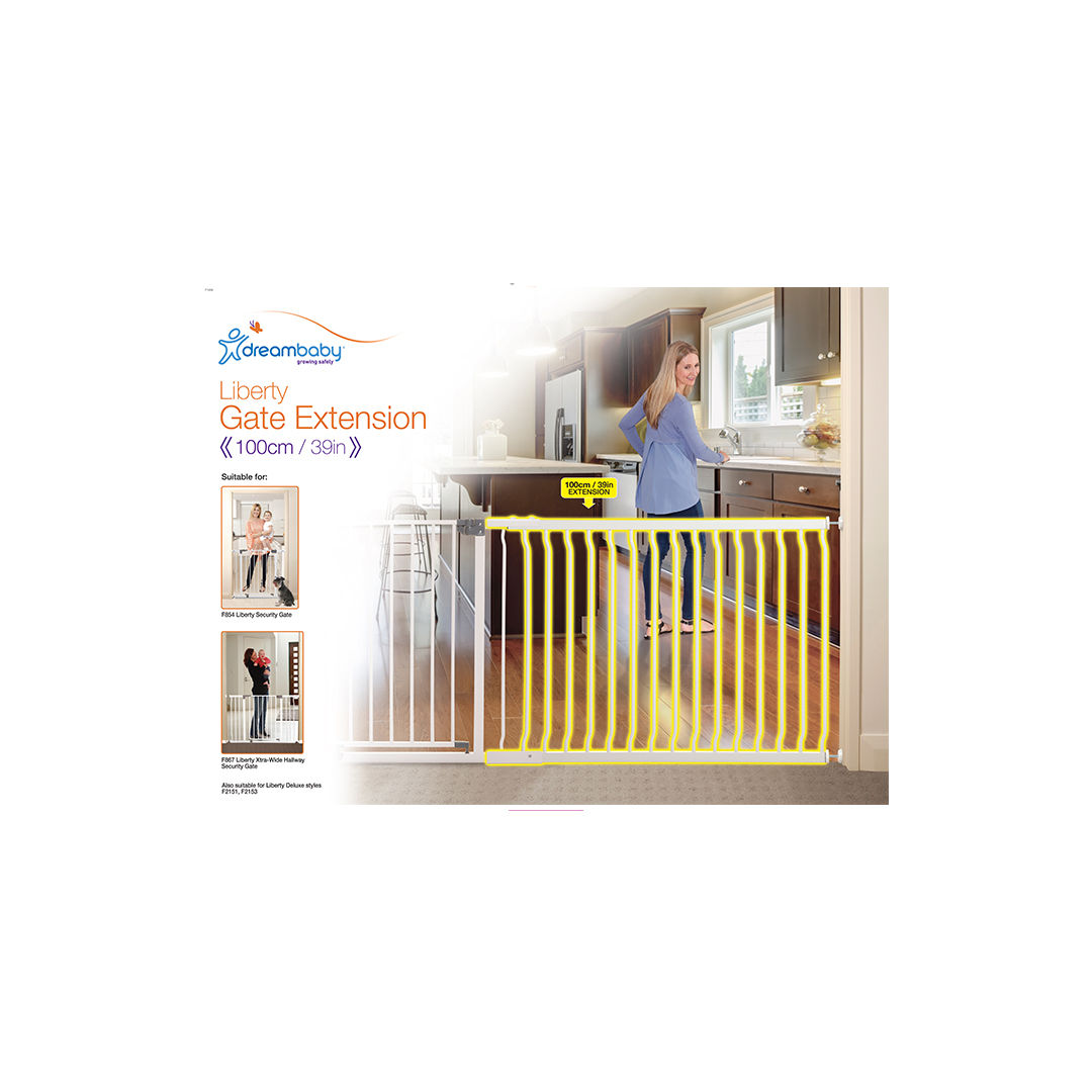 Dreambaby 1 Metre Extension for Liberty - White