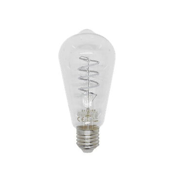 Zebbies Lighting 4W E27 Blue ST64 LED Filament