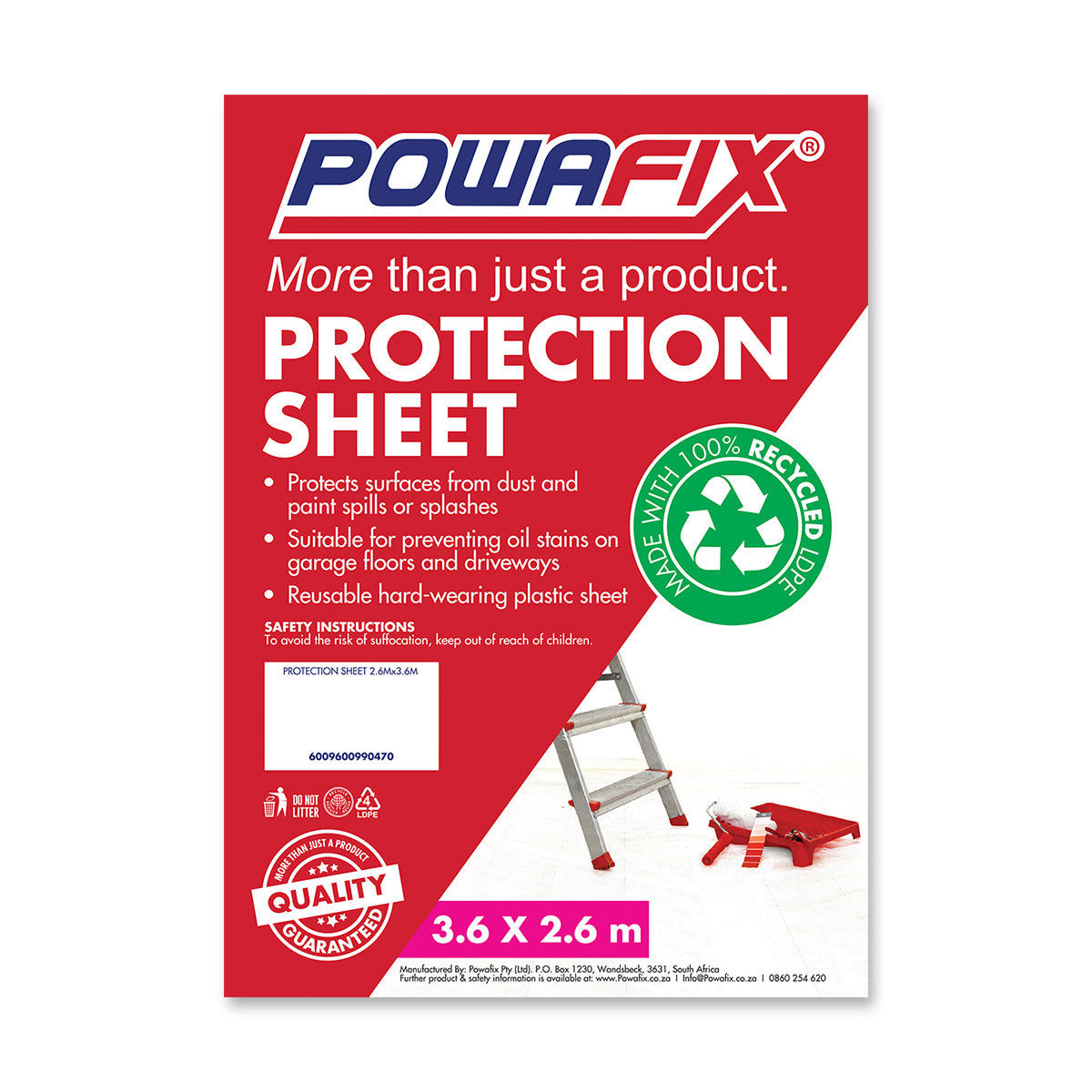 Powafix Protection Sheet