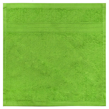 Bunty's Plush 450GSM Face Cloths - 030x030cms - Jasmine Green(300pc Pack)
