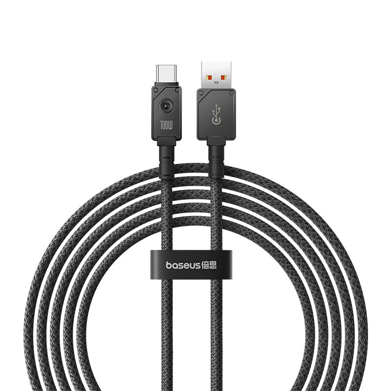 Baseus Unbreakable Series Fast Charging Data Cable USB to Type C 100W 2m - Cluster Black