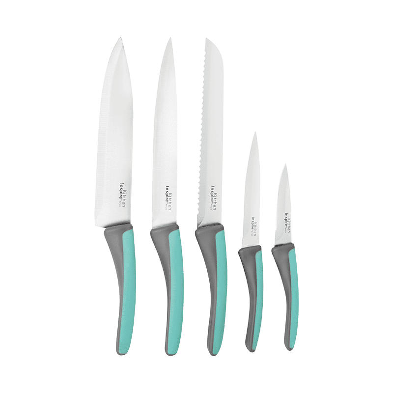 Kitchen Inspire 5pce kitchen knife set