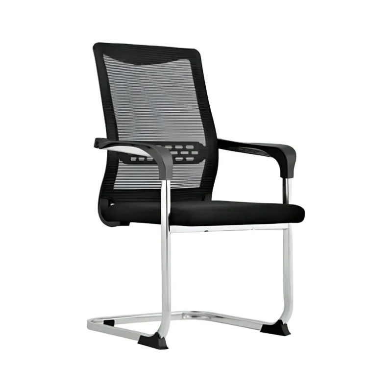 KC FURN Crystal Mesh Back Visitor Chair