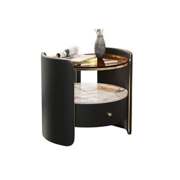 Glass Top Bedside Stand