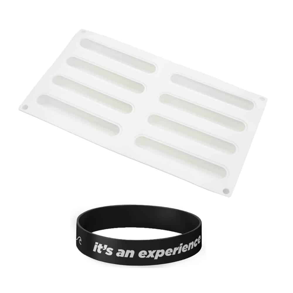 Killer Deals Non-Stick Dishwasher Safe Snack Bar Silicone Baking Mould