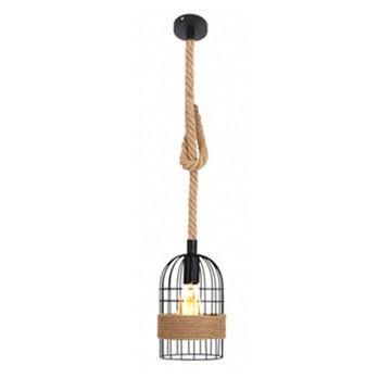 Nu Dekor - Birdcage Rope Style Single Pendant Light