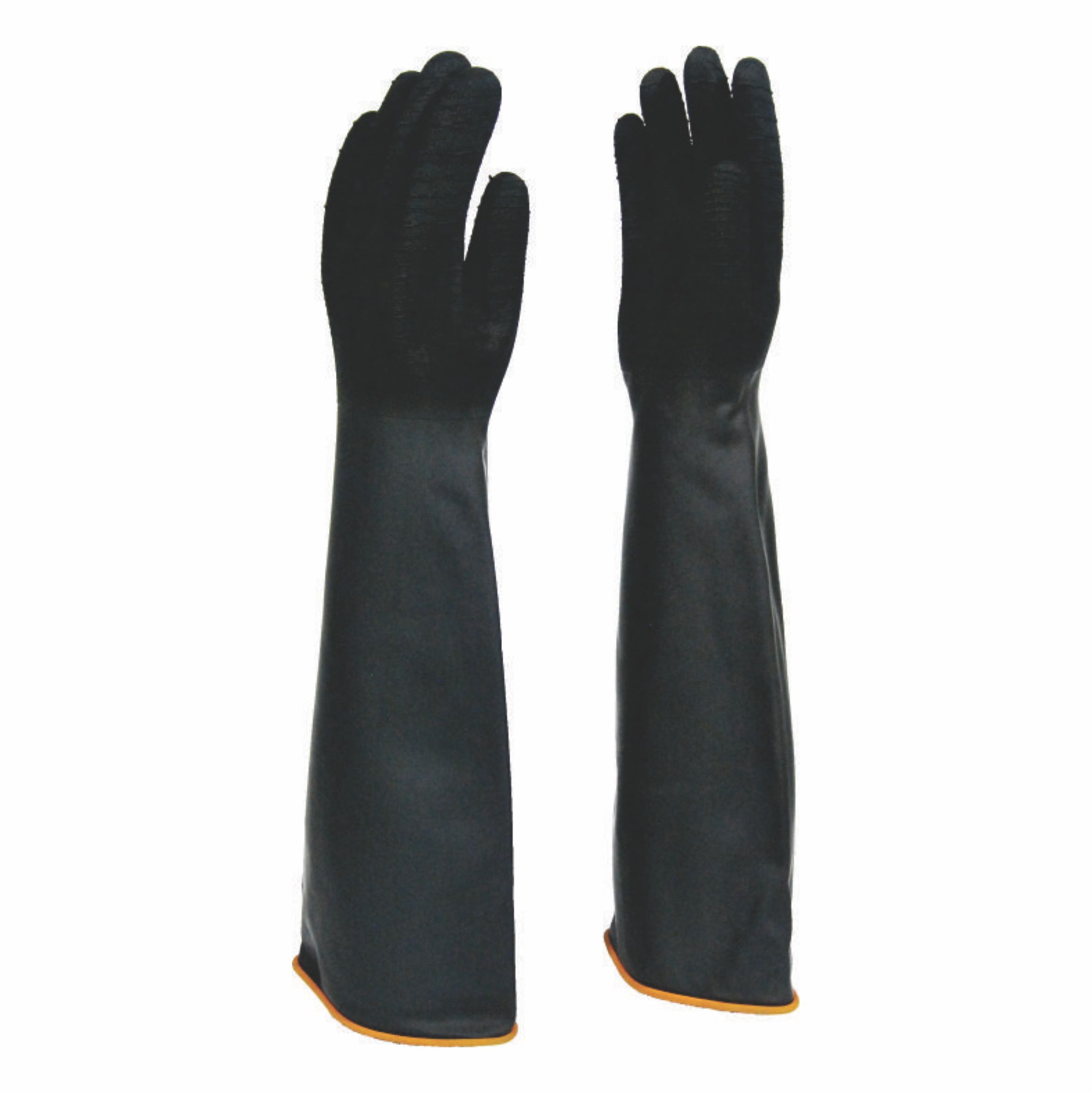 DROMEX RUBBER INUSTRIAL GLOVES SHOULDER LENGTH - ROUGH PALM (H2.55)