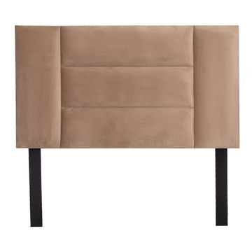 Nova Headboard - Beige Velvet - Single