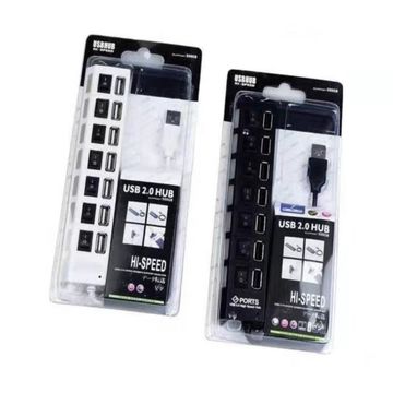 USB Hub 7 port USB switch indicator
