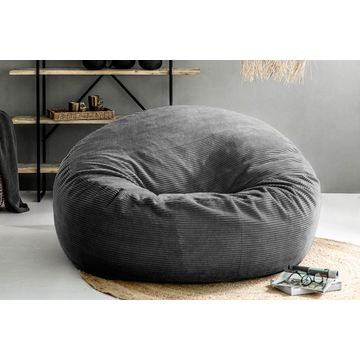 BIG BOY BEAN BAG VELVET CORD GRANITE