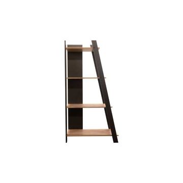 Symphony 4 Tier Large Bookshelf with Powder Coated Steel Frame