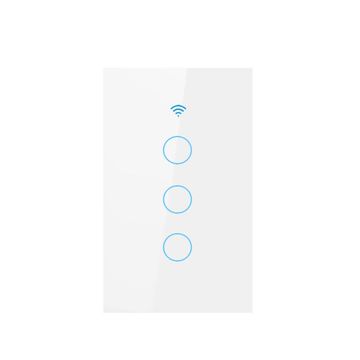 WIFI Smart Switch 3 Gang White