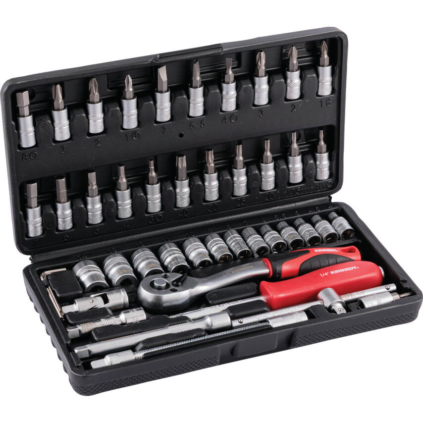 KENNEDY SE 1/4'' DR SOCKET SET ( 46-PC )