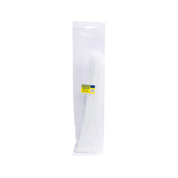 Dejuca - Cable Ties - Natural - 380mm X 4.7mm - 50/pkt - 6 Pack