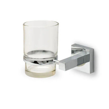 Woodly Tumbler Holder, Chrome Plated