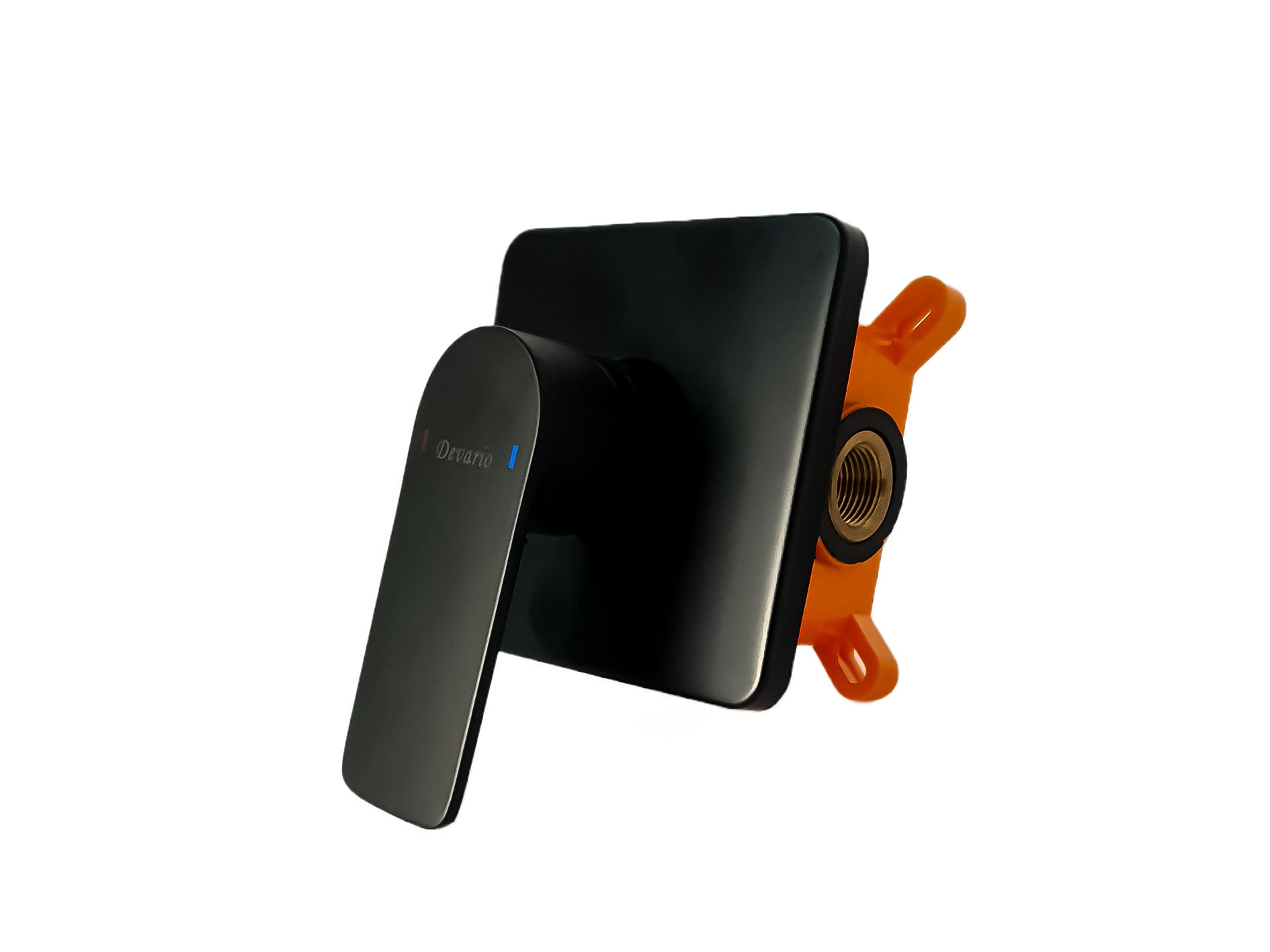 Devario Nerea Brass Shower Mixer Black LEROY MERLIN South Africa