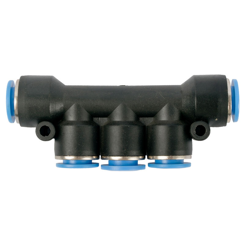 AirCraft - Pu Hose Fitting Manifold 10mm-10mm - 2 Pack