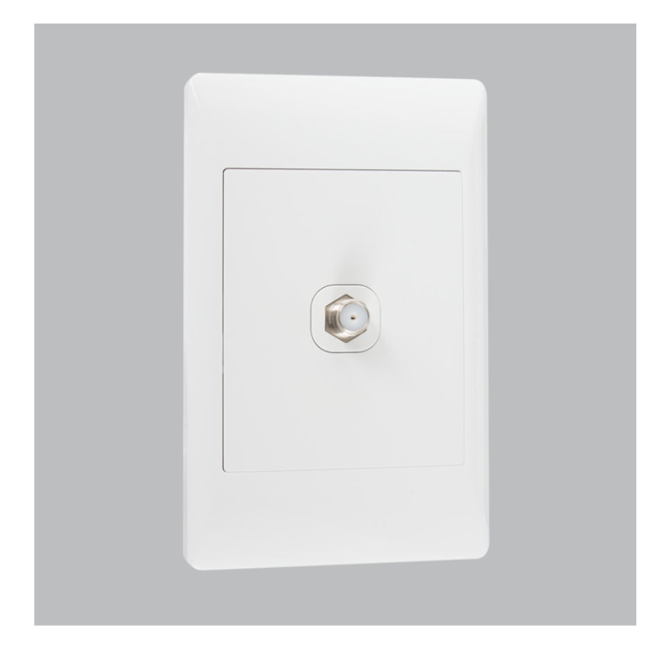 Double Satellite Socket â€“ 2 X 4