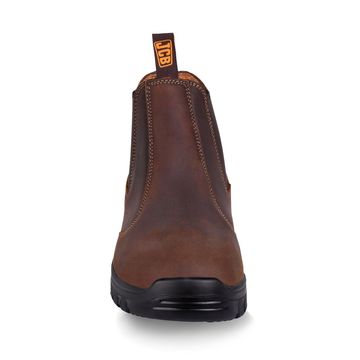 JCB Chelsea Brown Steel Toe ( UK Size 10 )
