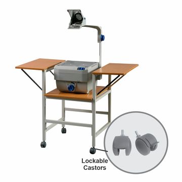 Overhead Projector Trolley (Twin Flap - 1040*535*748mm - OAK)