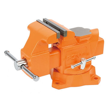 Pony - Heavy-Duty Workshop Bench Vice Swivel Base - 5 Inch