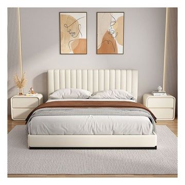 Nadine Bed with Pedestals