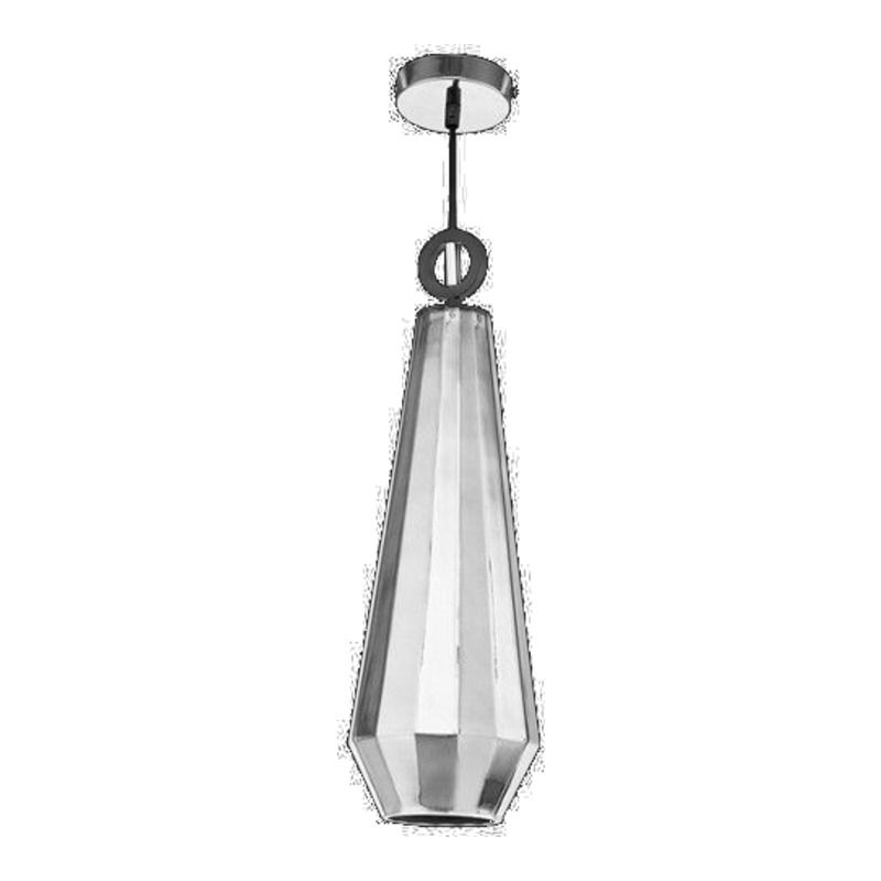 230v 60W E27 Large Diamond Cut Glass Pendant