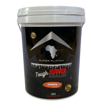 ToughSealer Liquid Rubber - Waterproof Your Roof - Tough Rubber Sealer 20L - Terracotta - 20 L