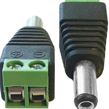 Locally Sourced Dc Terminal To 2.1Mm Jack Adapter