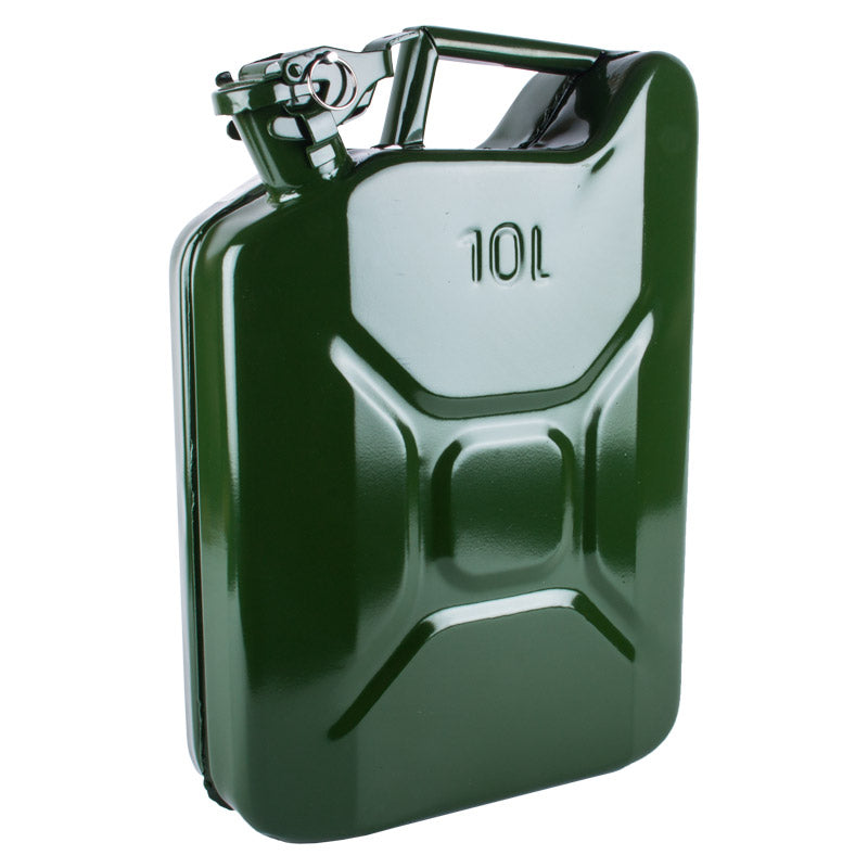 Kaufmann Jerry Can Metal Petrol Grn 10 L