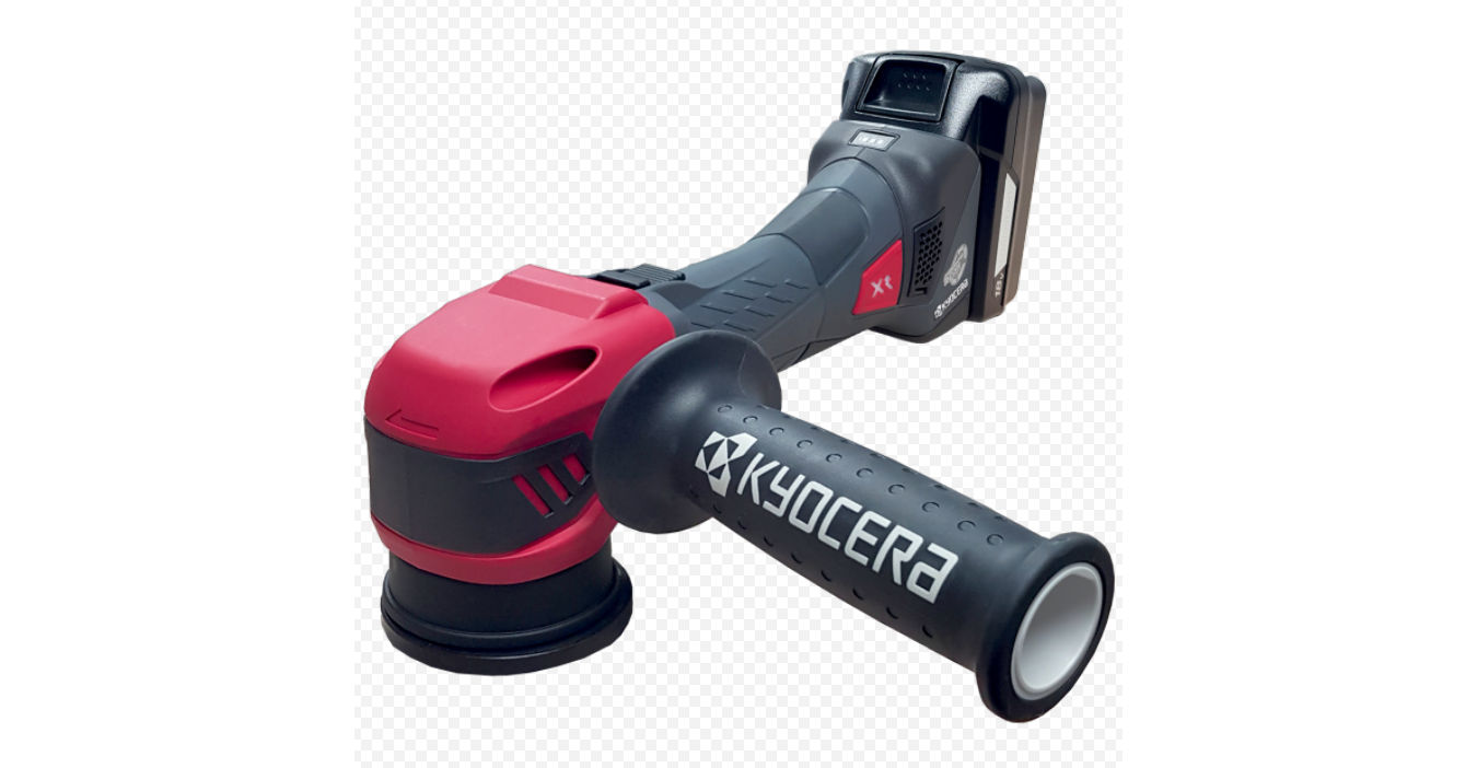 KYOCERA 18V POLISHER GEAR ACTION 75MM SEGMENTED CORE BRUSHLESS MOTOR