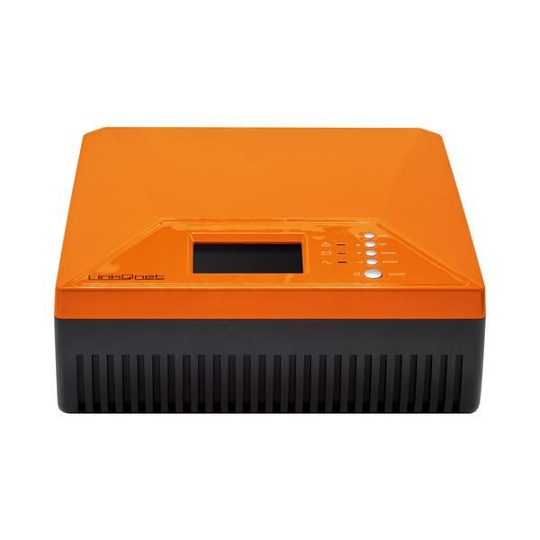 Linkqnet G3 230V, 2Kva, 1600W, 24V Dc, 50A Scc Inverter With Solar Charge Controller - Requires 2X 12V Batteries