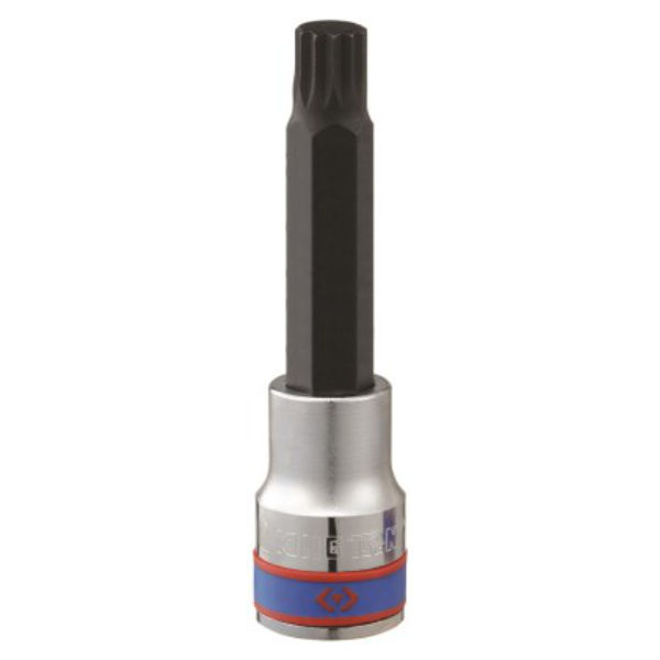 King Tony - Socket 1/2" Spline Bit 6 X 80Mm - 2 Pack
