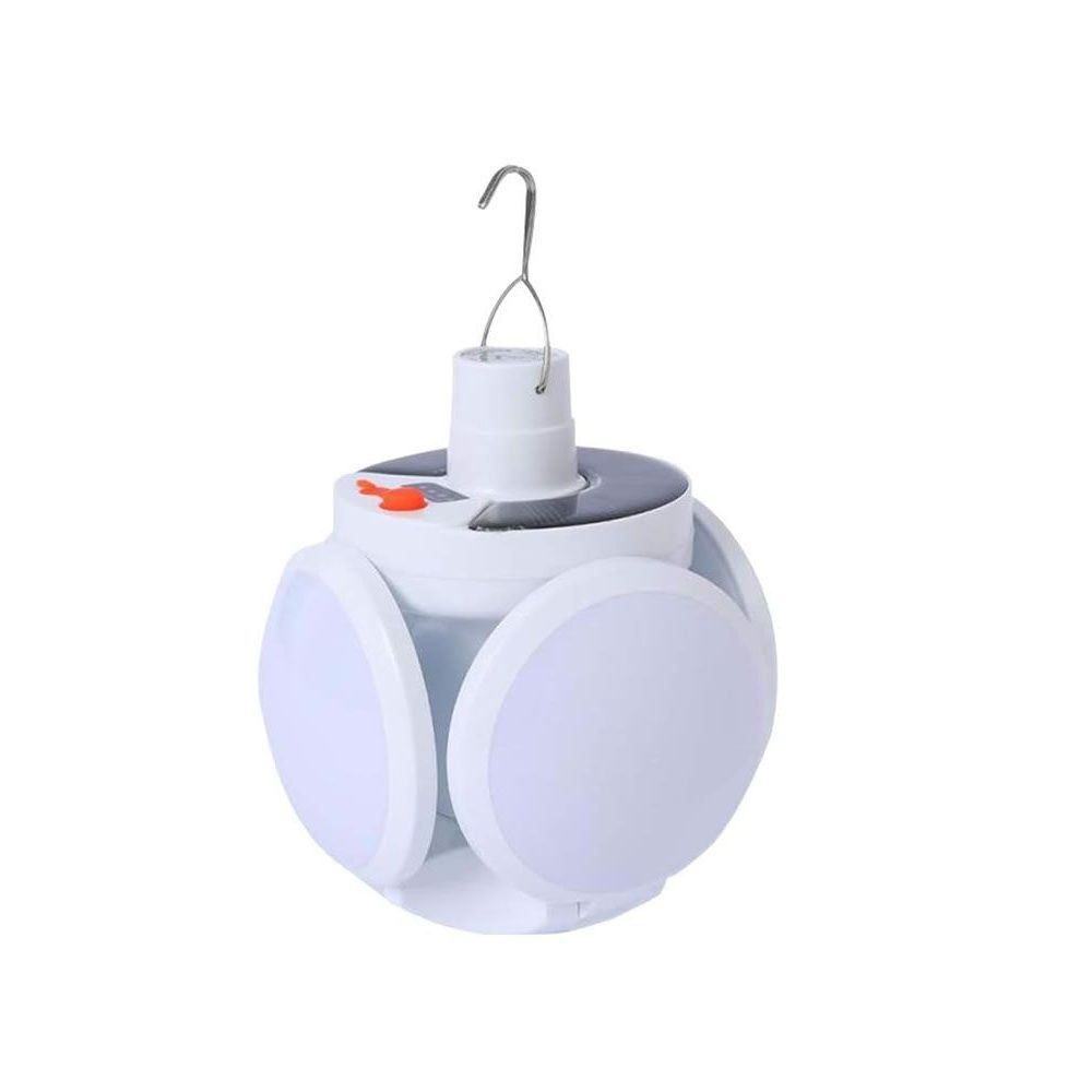 Foldable LED Solar Camping Light with Hook