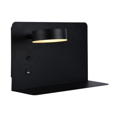 Eurolux - USB - Wall Light - 320mm - Black