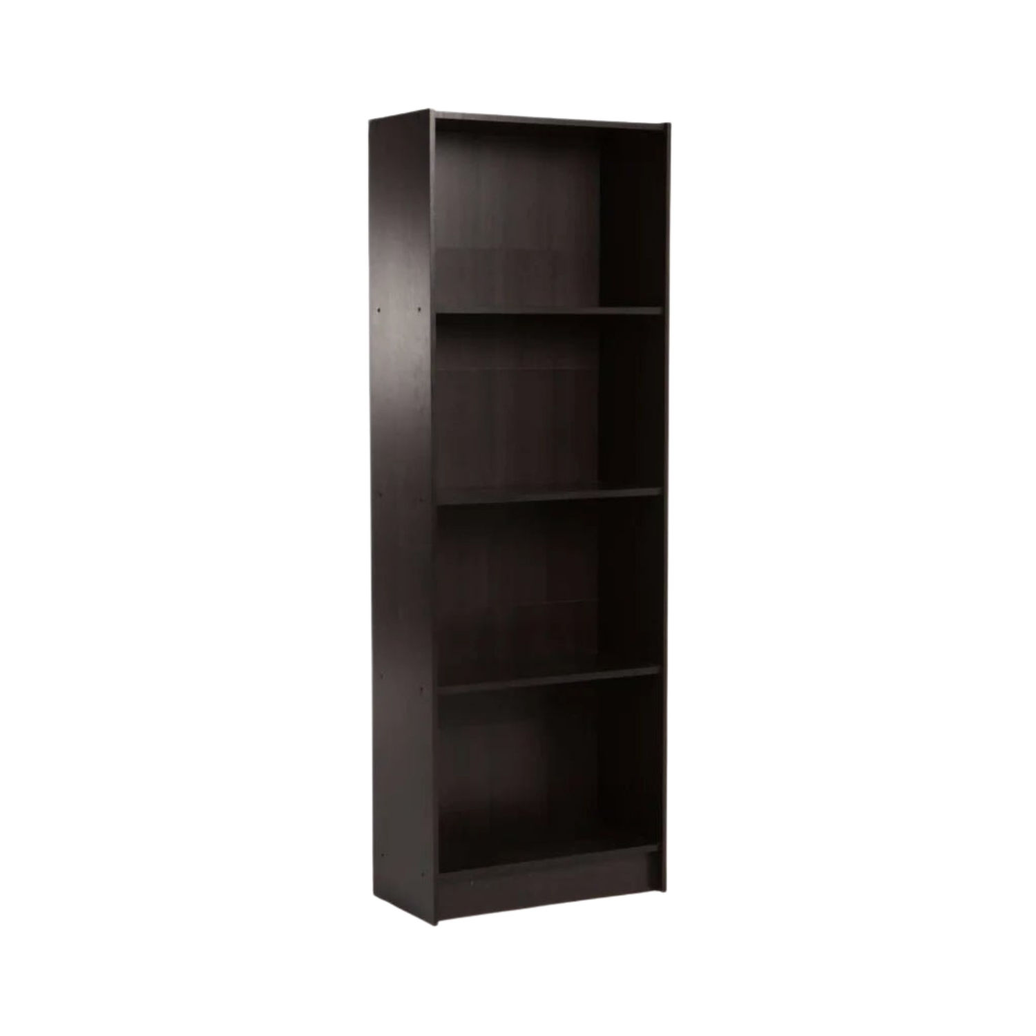 4-Tier Bookcase Storage Shelf for Home & Office - Wenge