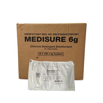 Medisure 6g - Chlorine Detergent - Disinfectant Tablets (1000 sachets)