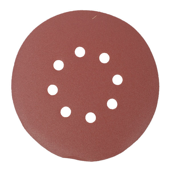 Sanding Disc 150Mm 180 Grit With Holes 10/Pk Hook And Loop