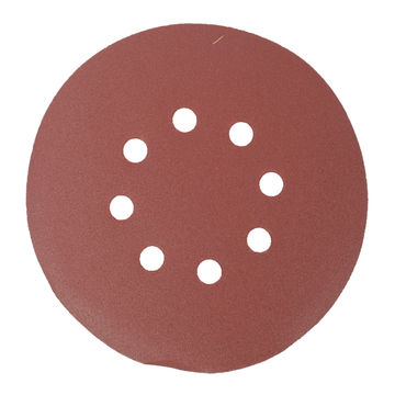 Sanding Disc 150Mm 180 Grit With Holes 10/Pk Hook And Loop