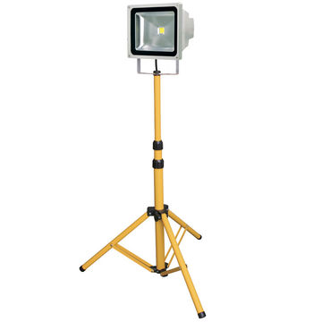 50W LED Floodlight + Stand 2000x295mm 6400K Daylight