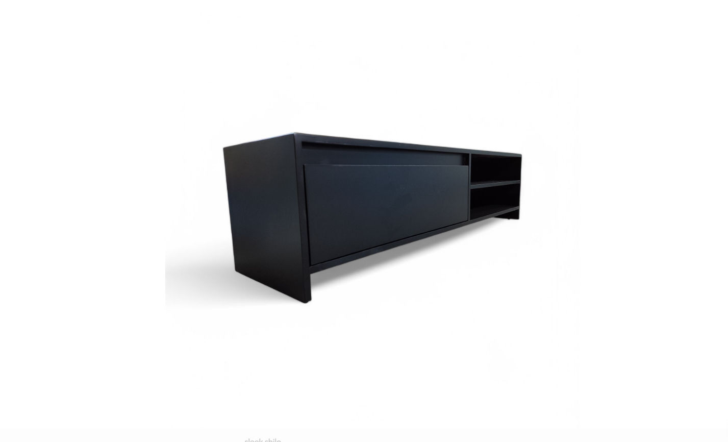 Sleek Shilo Tv Stand -Mate Black